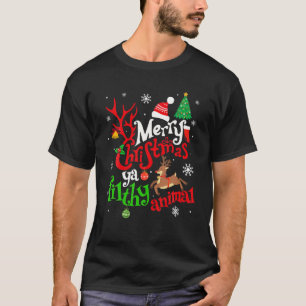 Camiseta Cine Gracioso Solo En Casa. Feliz Navidad.