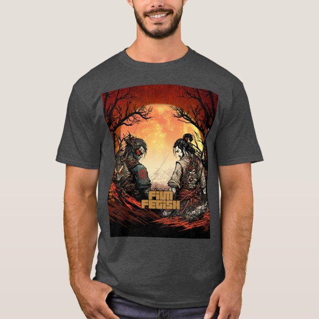 Camiseta Cine Kung Fu Película Película Lucha Contra Escena (Anverso)
