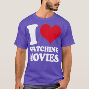 Camiseta Cine me encanta ver películas