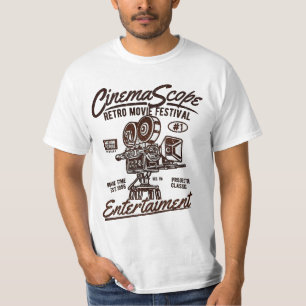 Camiseta Cine retroScope