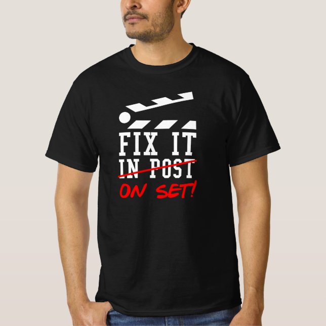 Camiseta Cineasta cineasta da un regalo (Anverso)