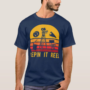 Camiseta Cineasta De Películas De Películas De Teatro Reel 