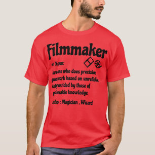 Camiseta Cineasta Funny Definition Cineasta Divertido dice