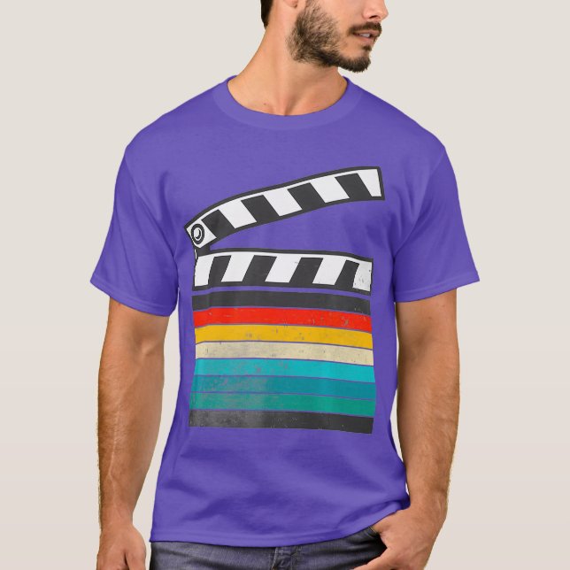 Camiseta Cineastas retro Videógrafos (Anverso)