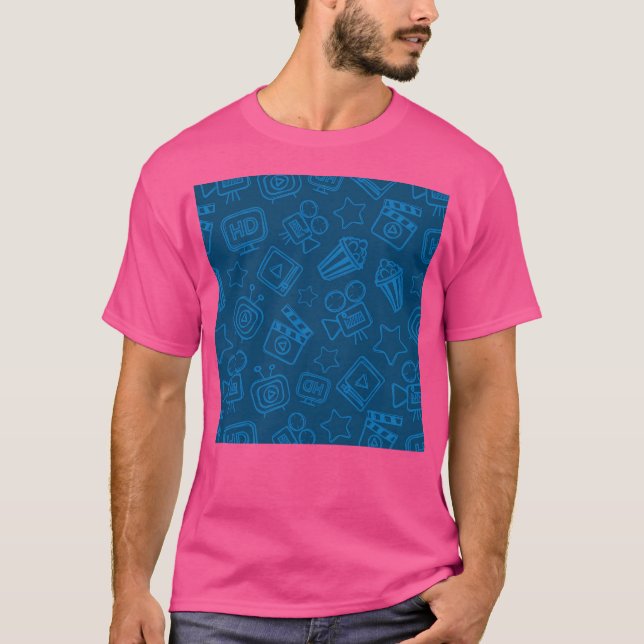 Camiseta Cinema Doodle (Anverso)