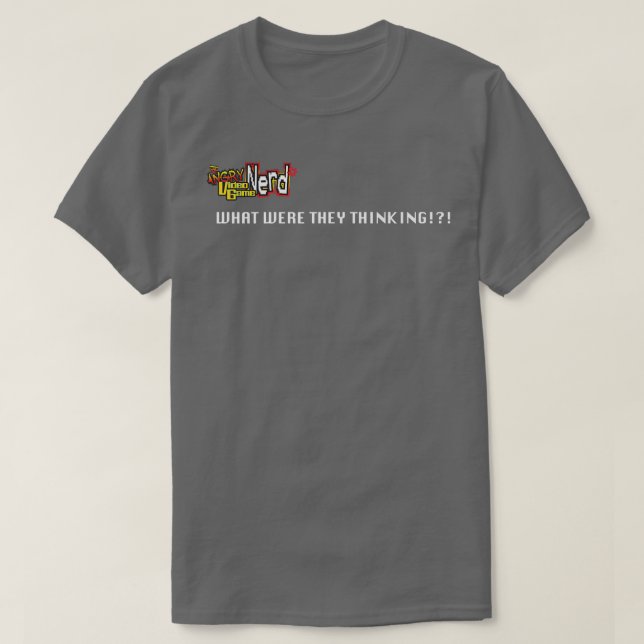 Camiseta Cinemassacre AVGN ¿Qué pensaban?  (Diseño del anverso)