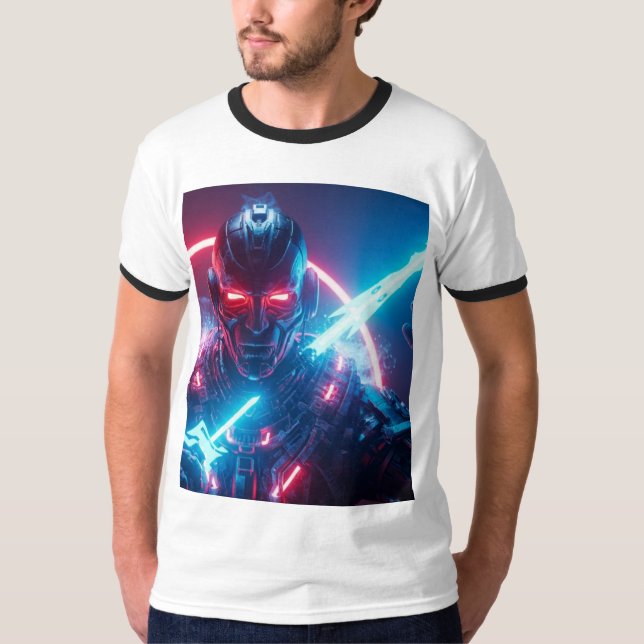 Camiseta cinemática 3D futurista - S Legendaria au (Anverso)