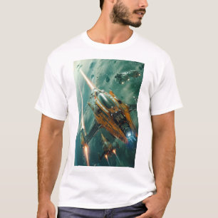 Camiseta cinemática de fotografía de ángulo ultra 
