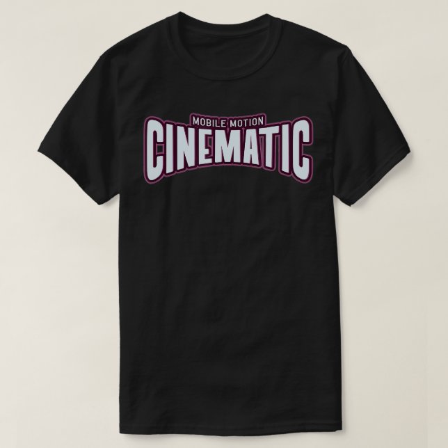 Camiseta Cinemático (Diseño del anverso)