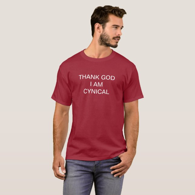 Camiseta cínica (Anverso completo)