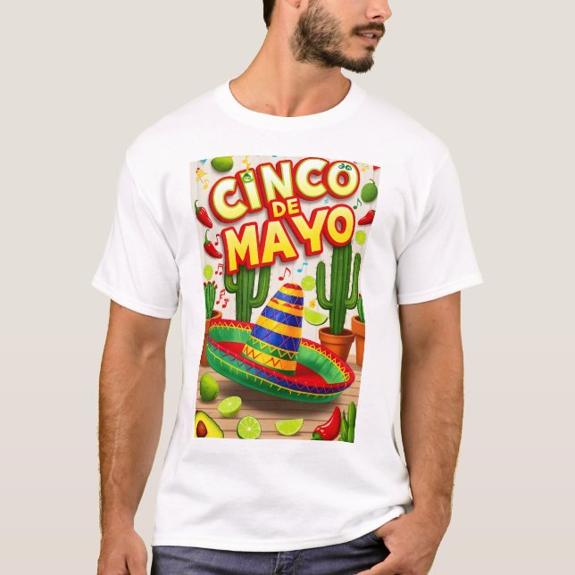 CAMISETA CINKO DE MAYO (Anverso)