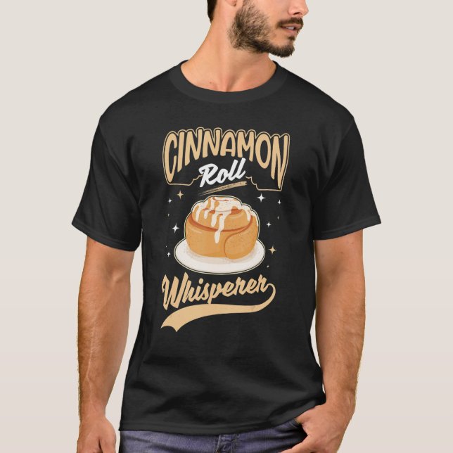 Camiseta Cinnamon Roll Whisperer (Anverso)