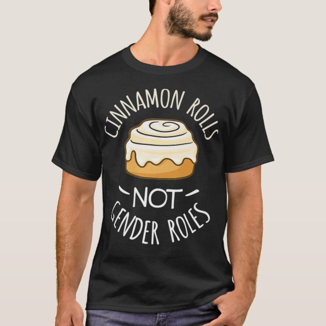 Camiseta Cinnamon Rolls NO Roles de Género (Anverso)