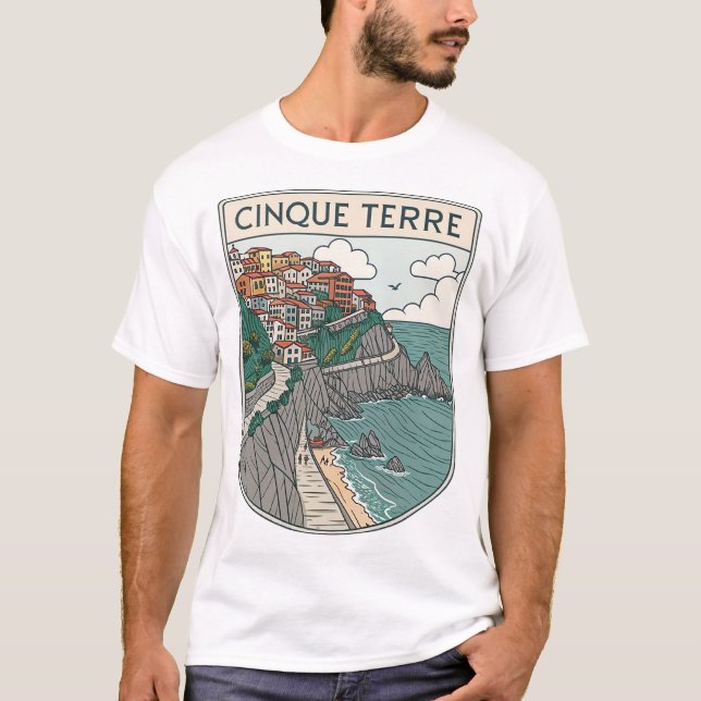 Camiseta Cinque Terre (Anverso)