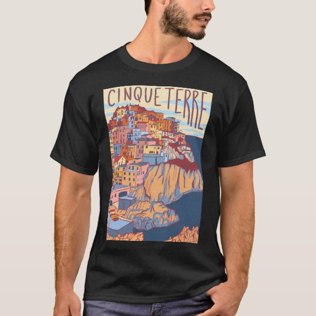 Camiseta Cinque Terre Italia (Anverso)