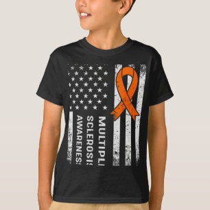 Camiseta Cinta 2 del Naranja de Concienciación sobre Escler