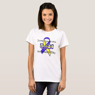 Camiseta Cinta 3/21 para el Día de Concienciación sobre el