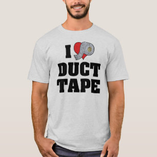Camiseta Cinta Adhesiva Corazón Me Encanta - Manitas