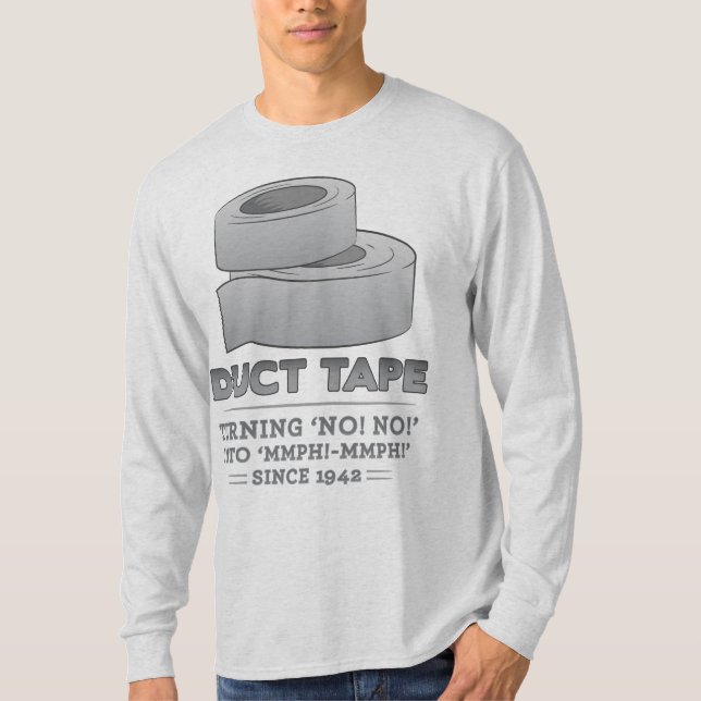 Camiseta ¡cinta aislante - dando vuelta no! ¡no! ¡en mmph! (Anverso)