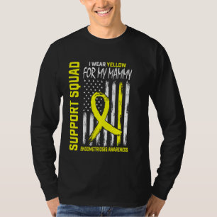 Camiseta Cinta amarilla Endometriosis Sensibilización Mamot