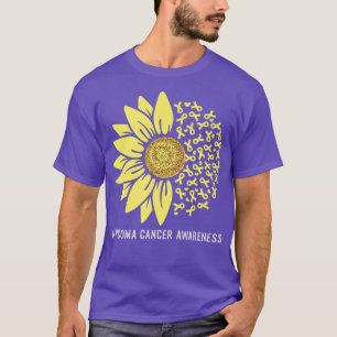 Camiseta Cinta amarilla Sarcoma de girasol Sensibilización 