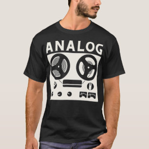 Camiseta Cinta Analógica Del Ingeniero De Audio Beatmaker Y