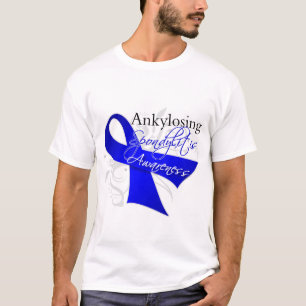 Camiseta Cinta Ankylosing de la conciencia de Spondylitis