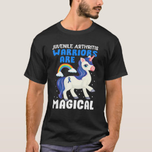 Camiseta Cinta Artritis Juvenil Azul Guerreros Magia Rh