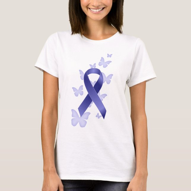 Camiseta Cinta azul de la conciencia (Anverso)