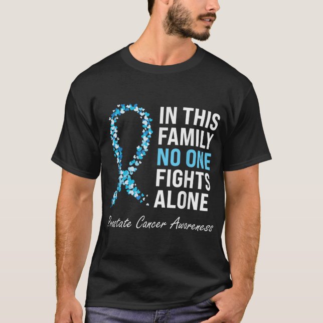 Camiseta Cinta azul de luz para la sensibilización sobre el (Anverso)