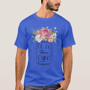 Camiseta Cinta Azul Esperanza Por Una Cura