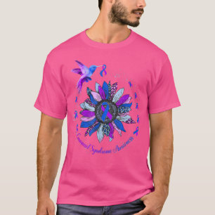 Camiseta Cinta azul púrpura Hummingbird Emanuel S
