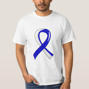 Camiseta Cinta blanca azul 3 del ALS