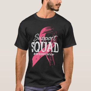 Camiseta Cinta Cáncer Apoyo Escuadrón Concienciación Hombre