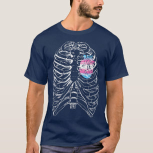 Camiseta Cinta cardíaca anatómica transgénero Trans Orgullo