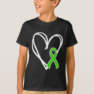 Camiseta Cinta cardíaca apoya el mes de sensibilización sob