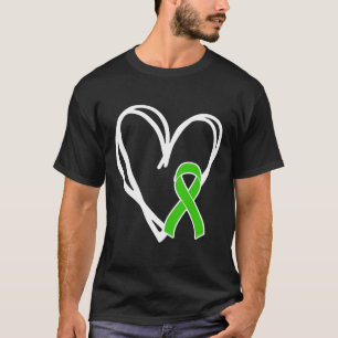 Camiseta Cinta cardíaca apoya el mes de sensibilización sob