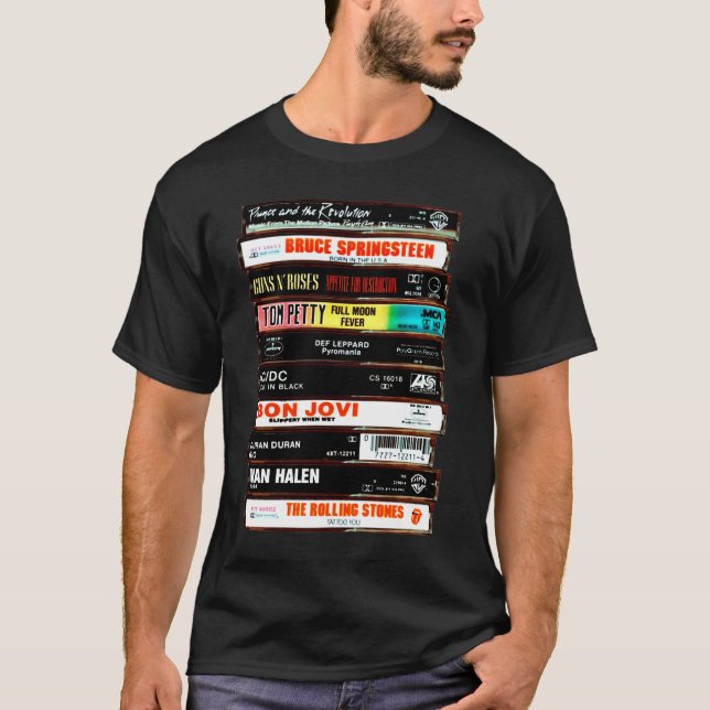 Camiseta Cinta Cassette (Anverso)
