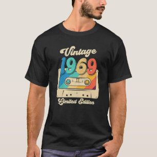 Camiseta Cinta Cassette 1969 53ª Edición Limitada 53 Años O