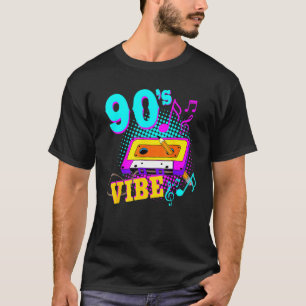 Camiseta Cinta Cassette 90 Vibe Retro Vintage 1990