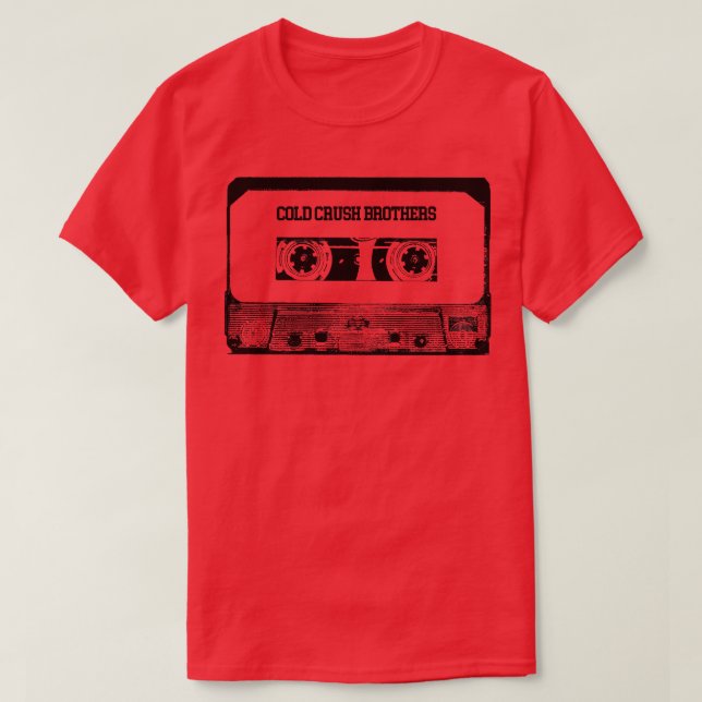 Camiseta Cinta Cassette Cold Crush Brothers (Diseño del anverso)