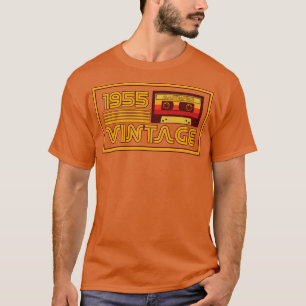 Camiseta Cinta Cassette de la pieza maestra de 1955 retro v