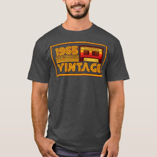 Camiseta Cinta Cassette de la pieza maestra de 1965 retro v