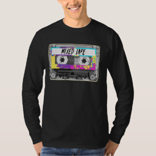 Camiseta Cinta cassette de moda de los años 80