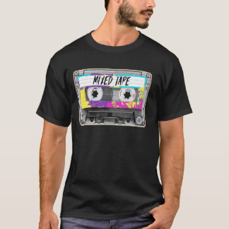 Camiseta Cinta cassette de moda de los años 80