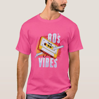 Camiseta Cinta Cassette Hip Hop 80S