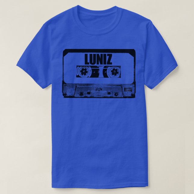 Camiseta Cinta cassette Luniz (Diseño del anverso)