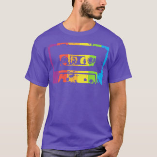 Camiseta Cinta cassette Rainbow