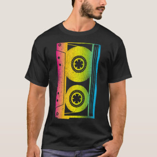Camiseta Cinta Cassette Shirt 80s 90s Vintage Retro Funny H