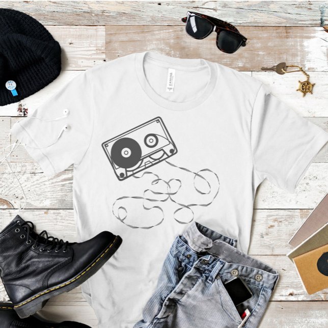 Camiseta Cinta Cassette T-Shirt (Subido por el creador)